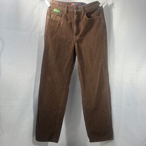 Empyre Dark Brown Corduroy Women’s Pants. Size 8